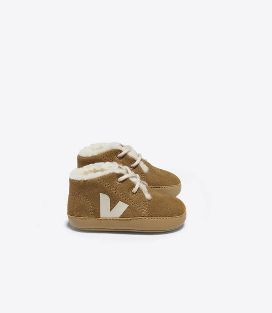 BABY FURED SUEDE STEEL PIERRE