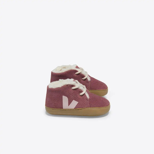 BABY FURED SUEDE CAMEL PIERRE