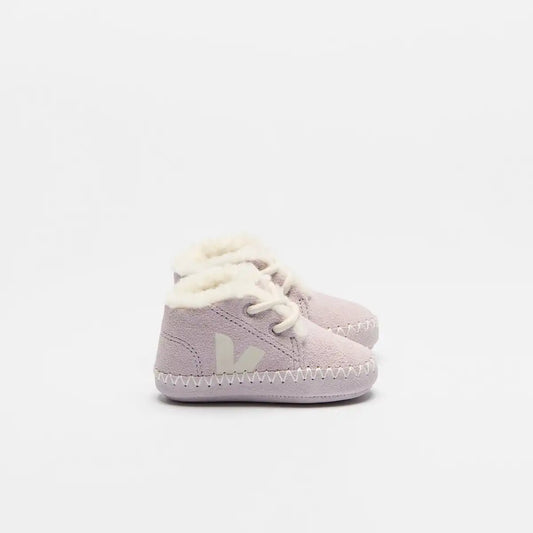 BABY FURED SUEDE CAMEL PIERRE