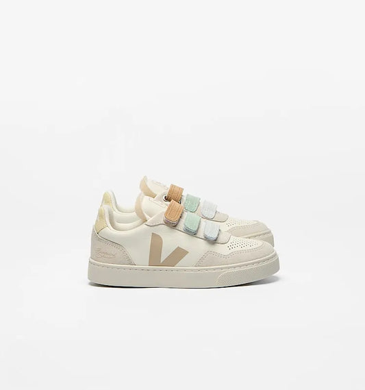 V-90 LEATHER VEJA X BONPOINT PURE ALMOND NATURAL