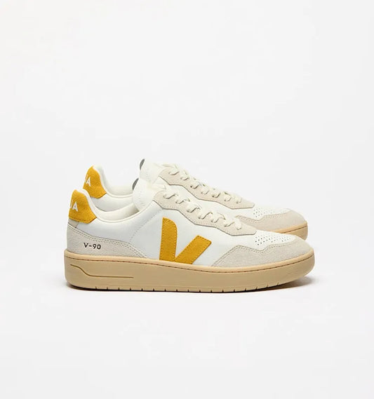 V-90 LEATHER WHITE AQUA NATURAL