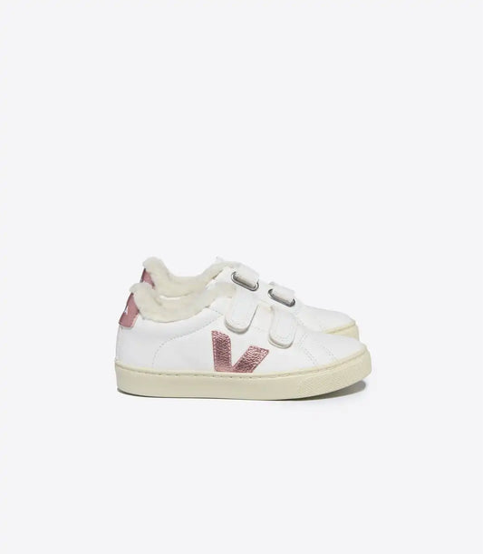 ESPLAR FURED LEATHER WHITE NACRE