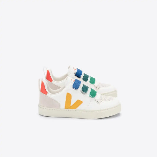 V-10 LEATHER MULTICO WHITE OURO