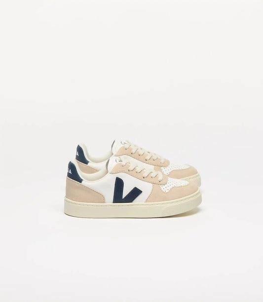 V-10 LEATHER WHITE NACRE SABLE