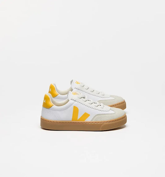 VOLLEY ELASTIC LACES CANVAS WHITE AQUA NATURAL