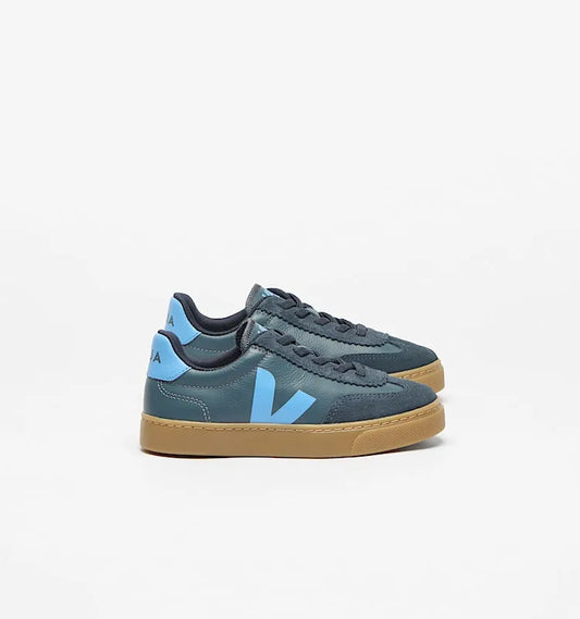 VOLLEY ELASTIC LACES LEATHER GOLF AQUA NATURAL