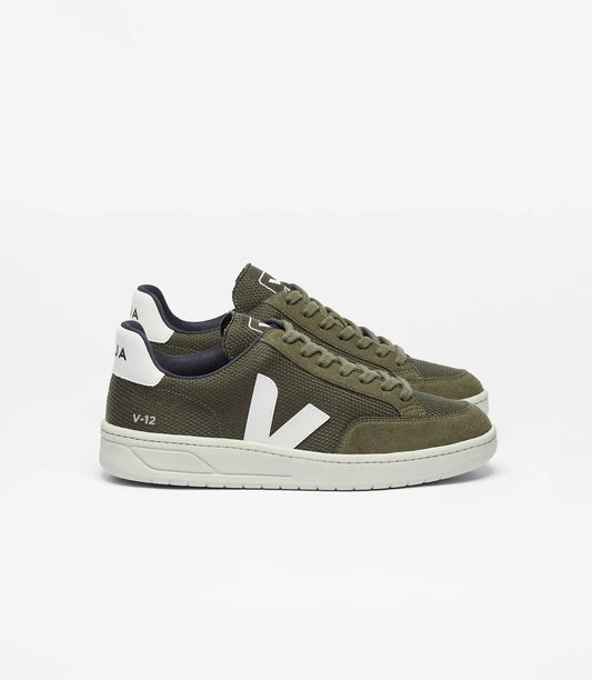 V-12 VEGAN B-MESH GRAFITE WHITE