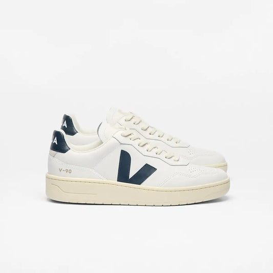 V-90 LEATHER WHITE MARSALA