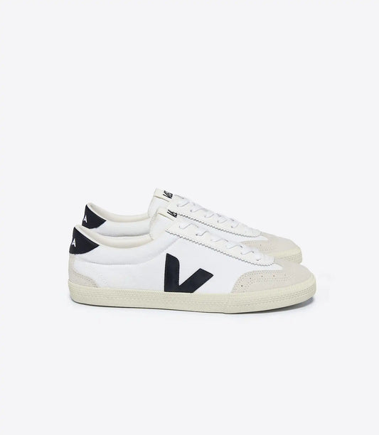 VOLLEY CANVAS WHITE EMERAUDE