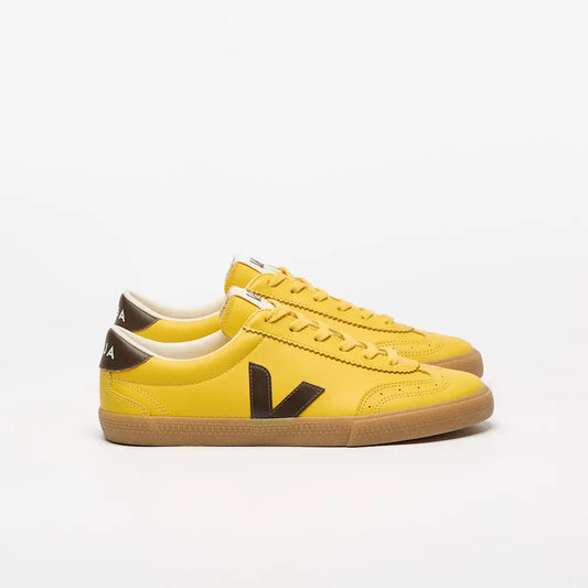VOLLEY LEATHER SILVER WHITE NATURAL