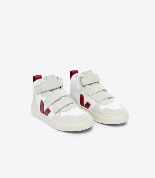 V-10 MID B-MESH WHITE MARSALA