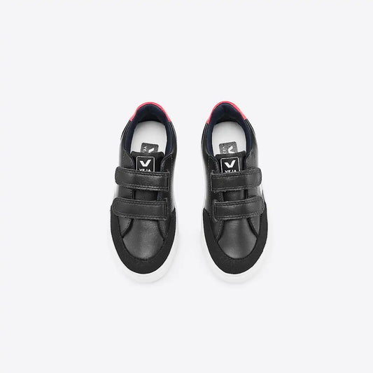 V-12 LEATHER BLACK WHITE PEKIN