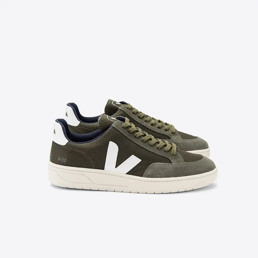 V-12 B-MESH OLIVE WHITE