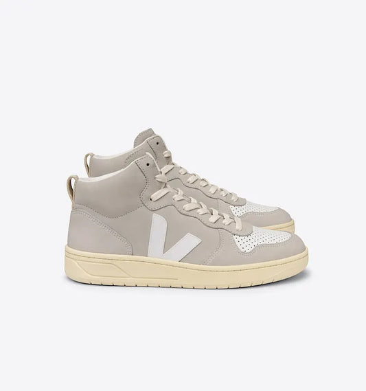 V-15 NUBUCK NATURAL WHITE